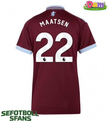 Aston Villa Ian Maatsen #22 Hemmatröja Kvinnor 2026-27 Kortärmad